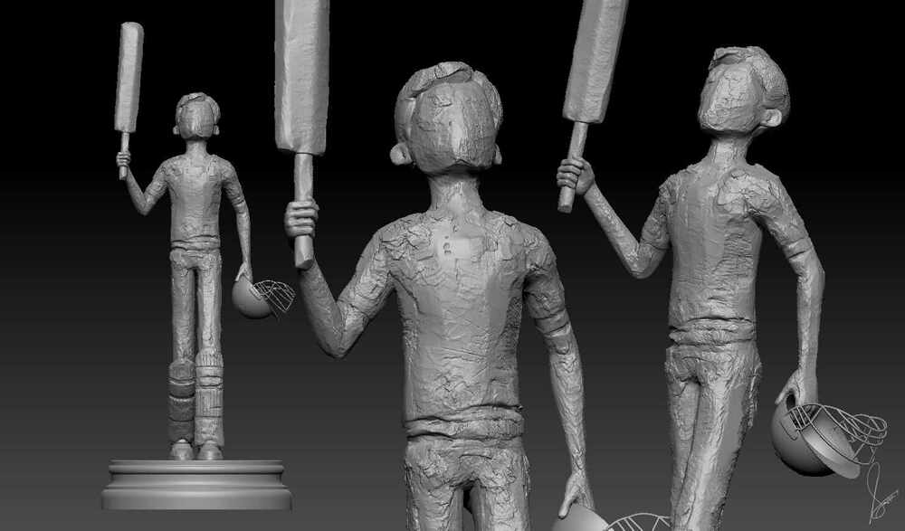 Spirit of the Winner_Diigital_SCulpture_SurajitSen_March2026_WIP