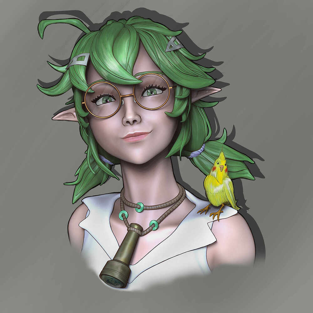 Girl_bird