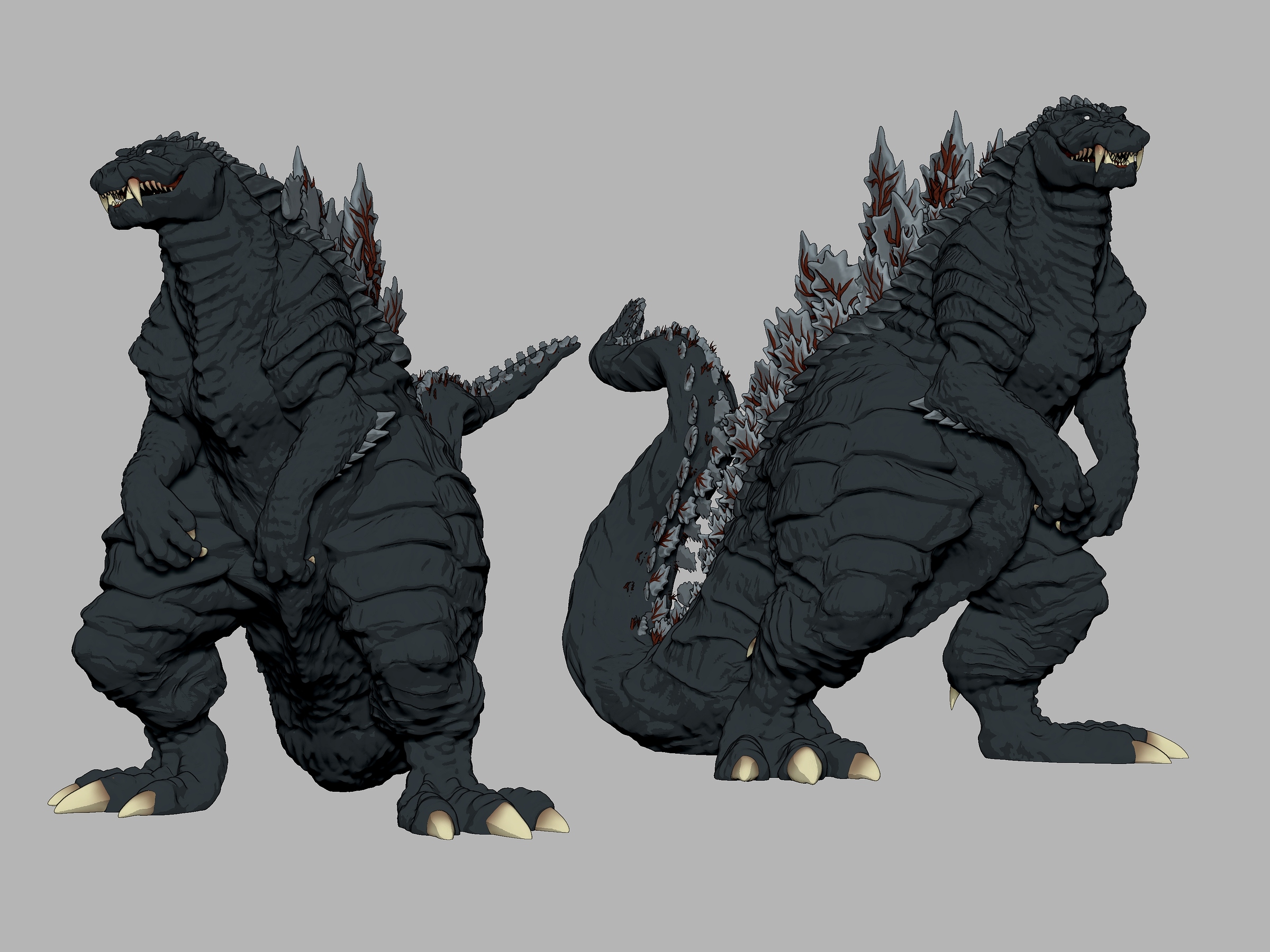 GODZILLA Singular Point design - ZBrushCentral.