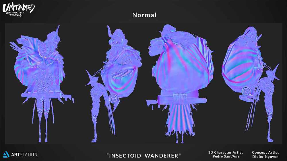 Insectoid wanderer Normal