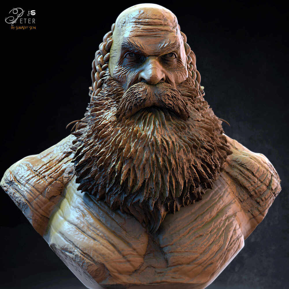 Peter_Digital_Sculpture_SurajitSen_June2022A