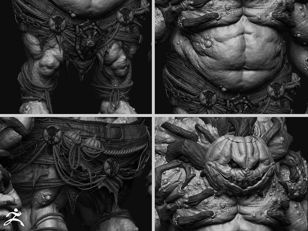 Zbrush_BW_Closeup