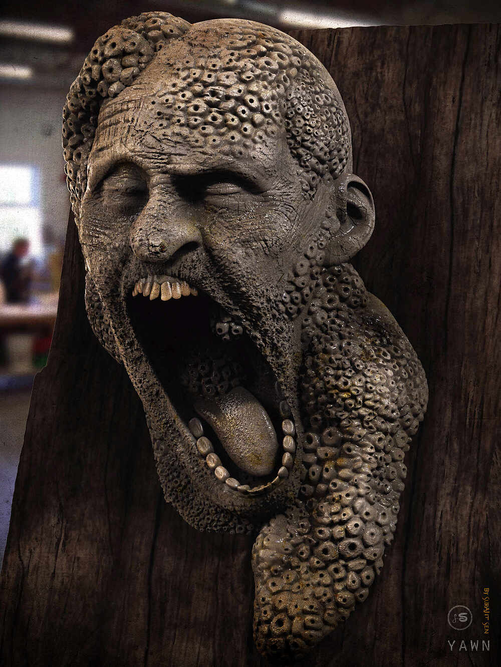 Yawn_Digital_Sculpture_SurajitSen_May2023