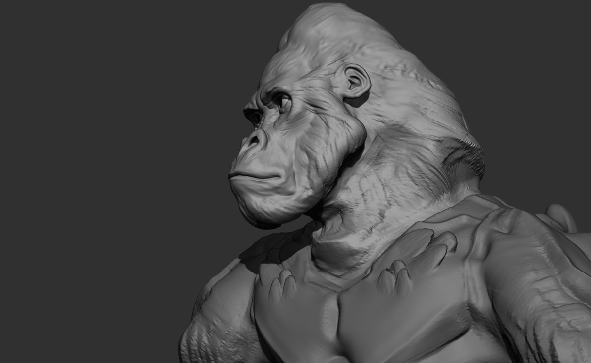 GorillaBustPose3