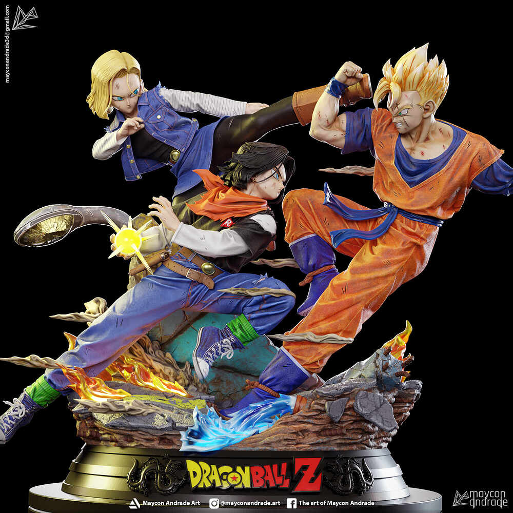 Future Gohan Vs Androids 2k Insta 06