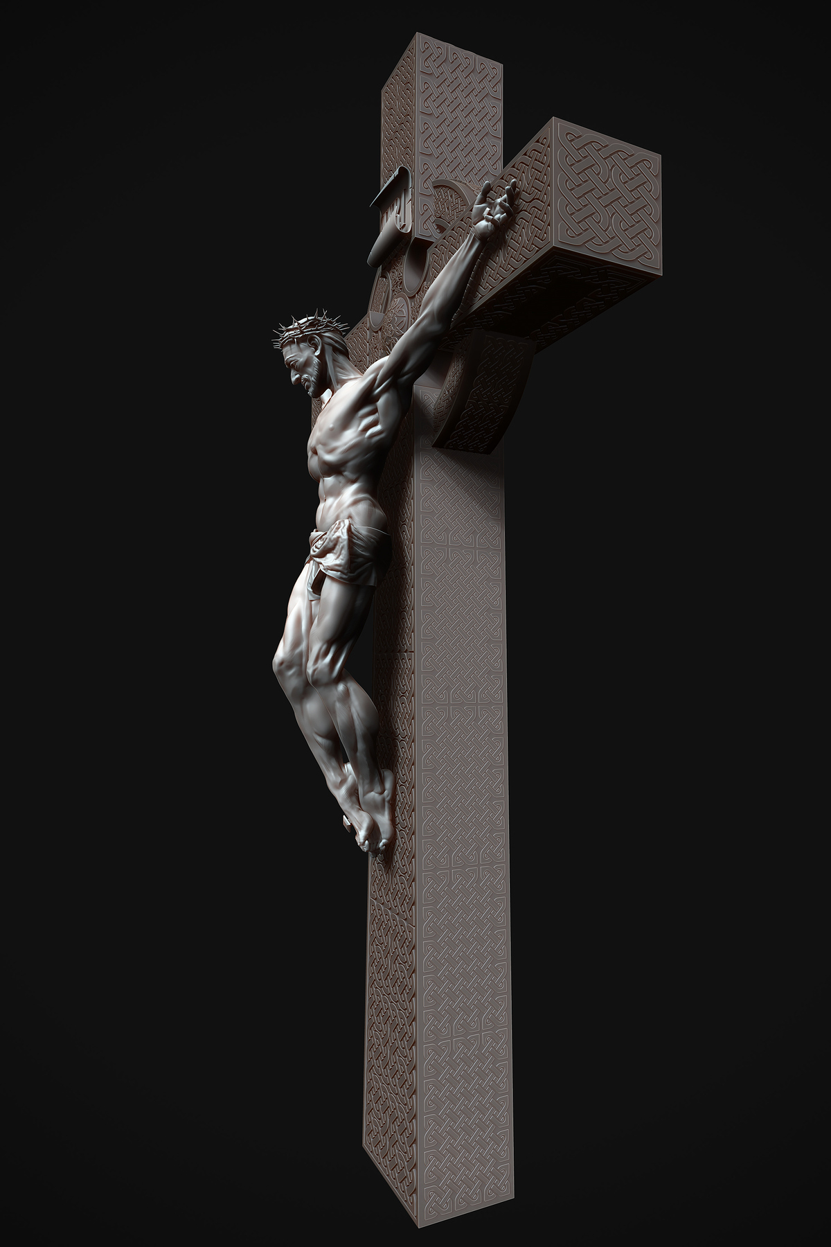 Irish Crucifix for David Donnelly by Darya Girina_9