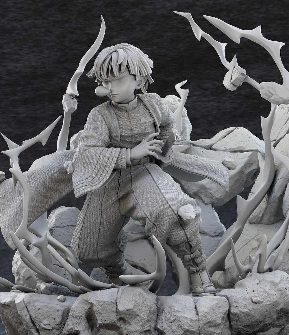 Zenitsu Clay Render (5)