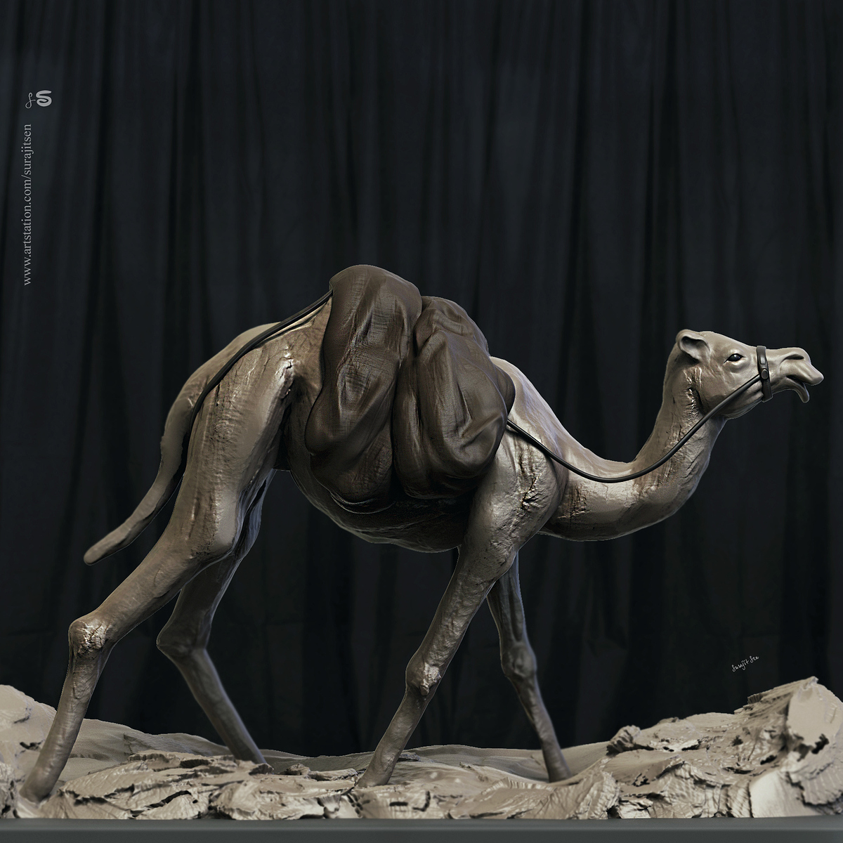 Camel_Digital_SCulpture_SurajitSen_Jul2019