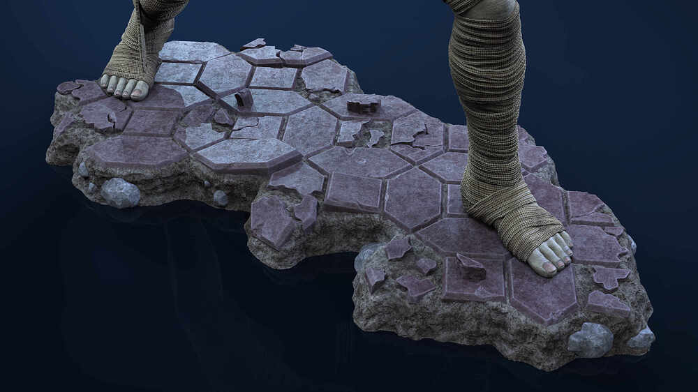 Mummy 3D printing.165
