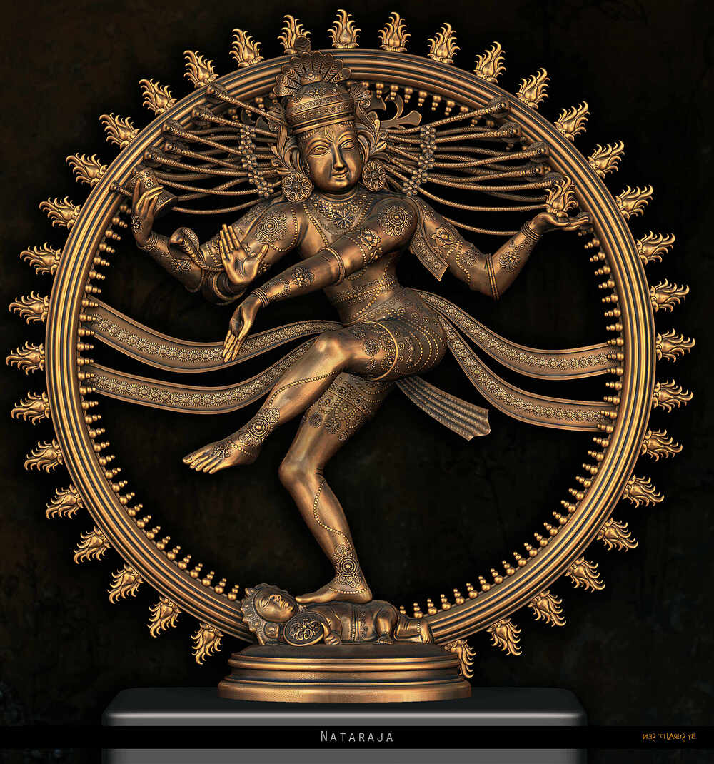 Nataraja_Digital_Sculpture_SurajitSen_Aug2023