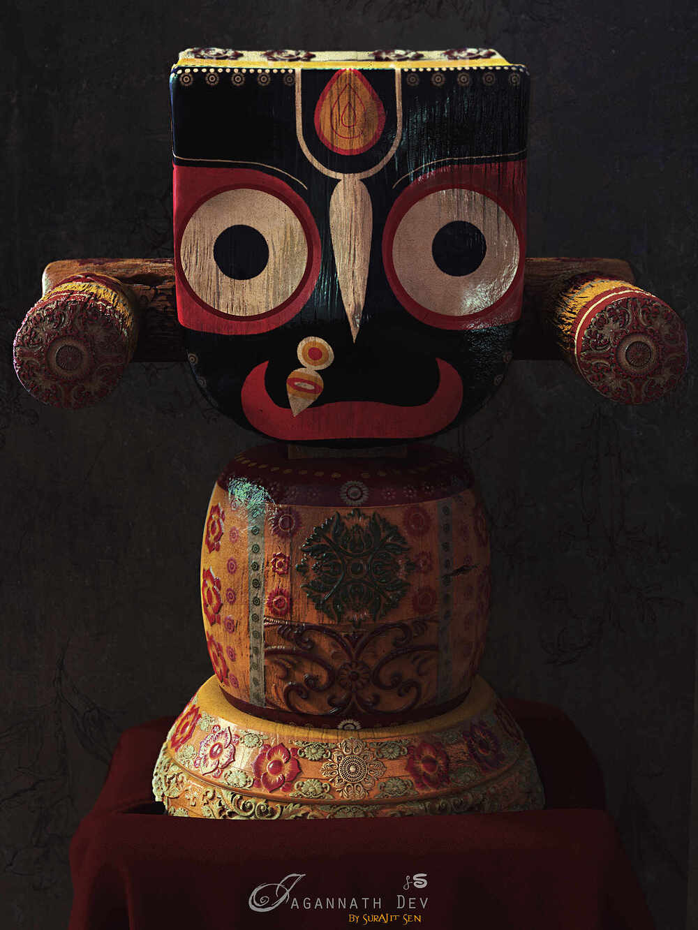 Jagannath_Dev_Digital_Sculpture_SurajitSen_Jul2022A