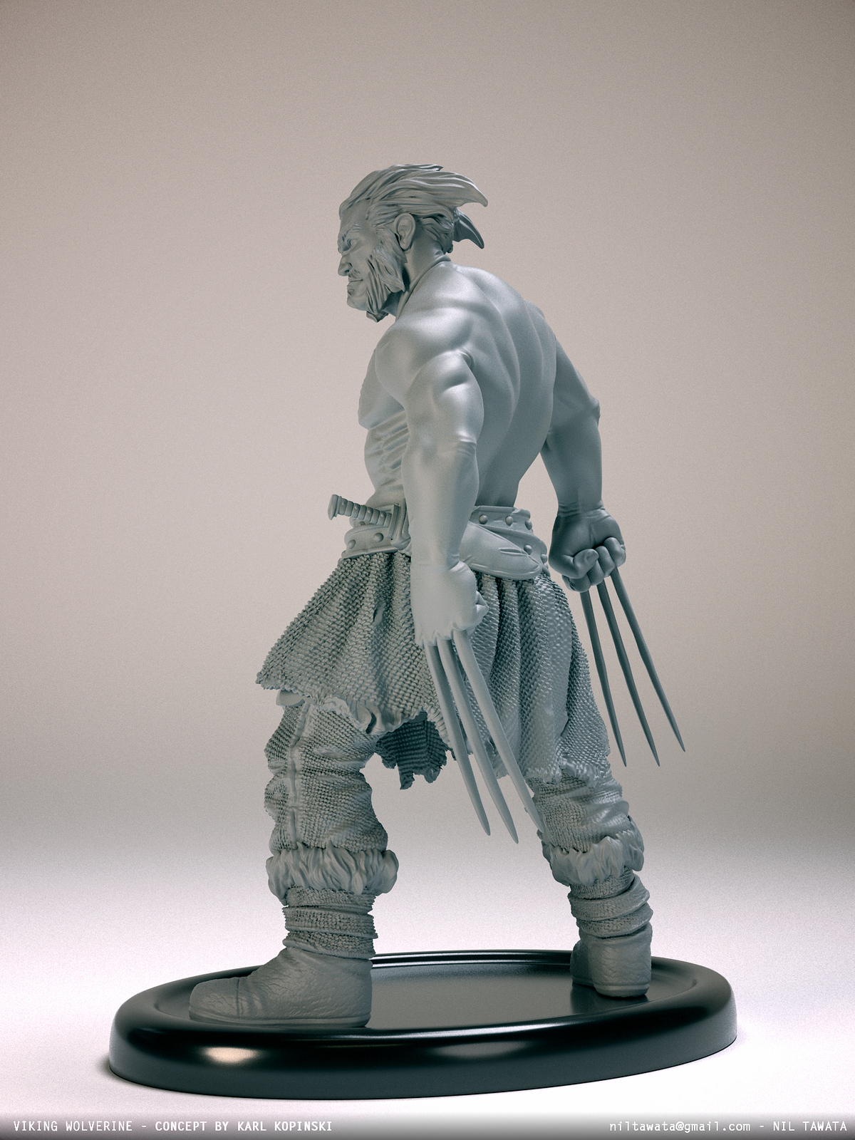 NilTawata_VikingWolvClay_008