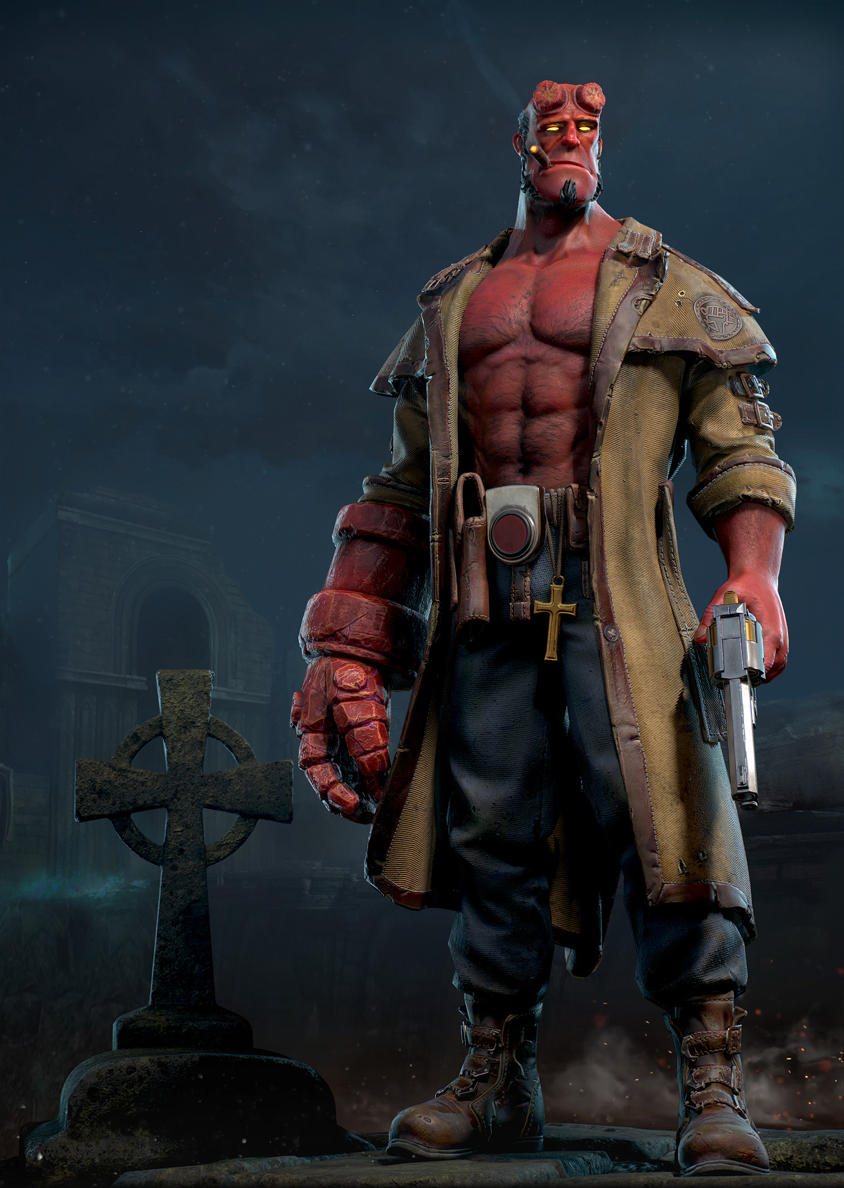 sergei-kotenko-hellboy-fanart