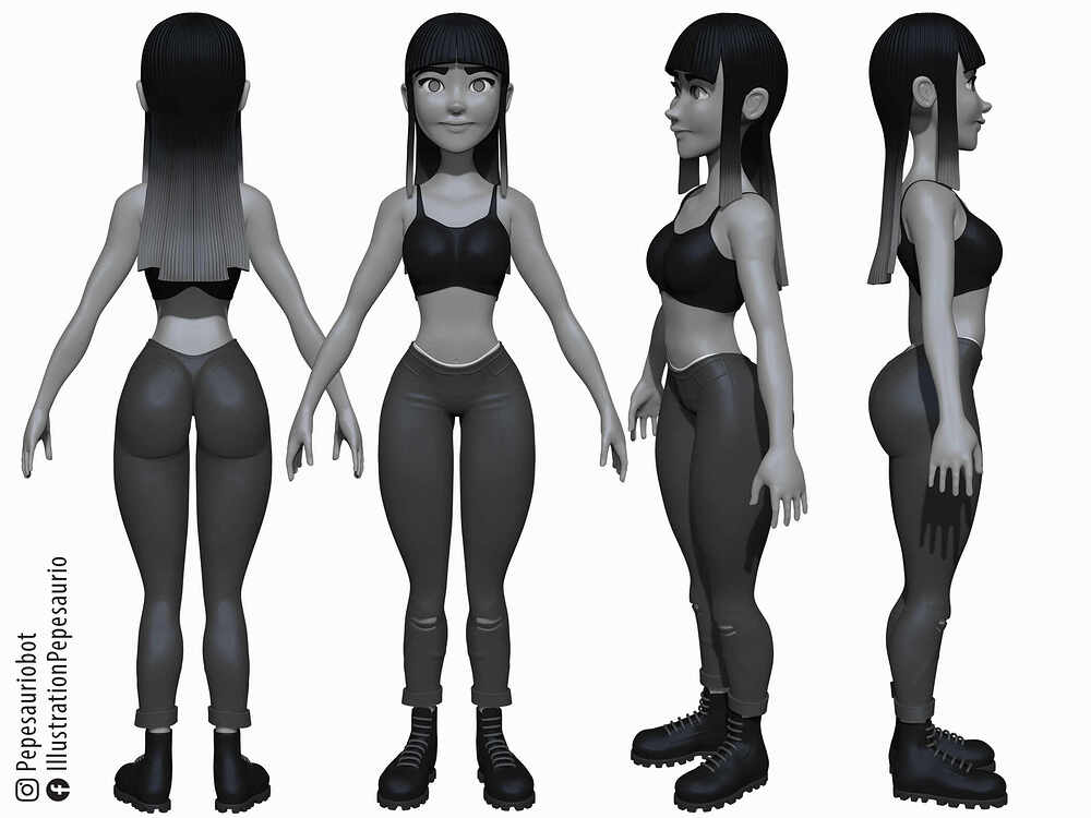 girl character post 08
