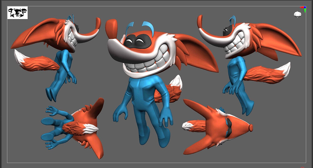 A-Pose-Fox-Char