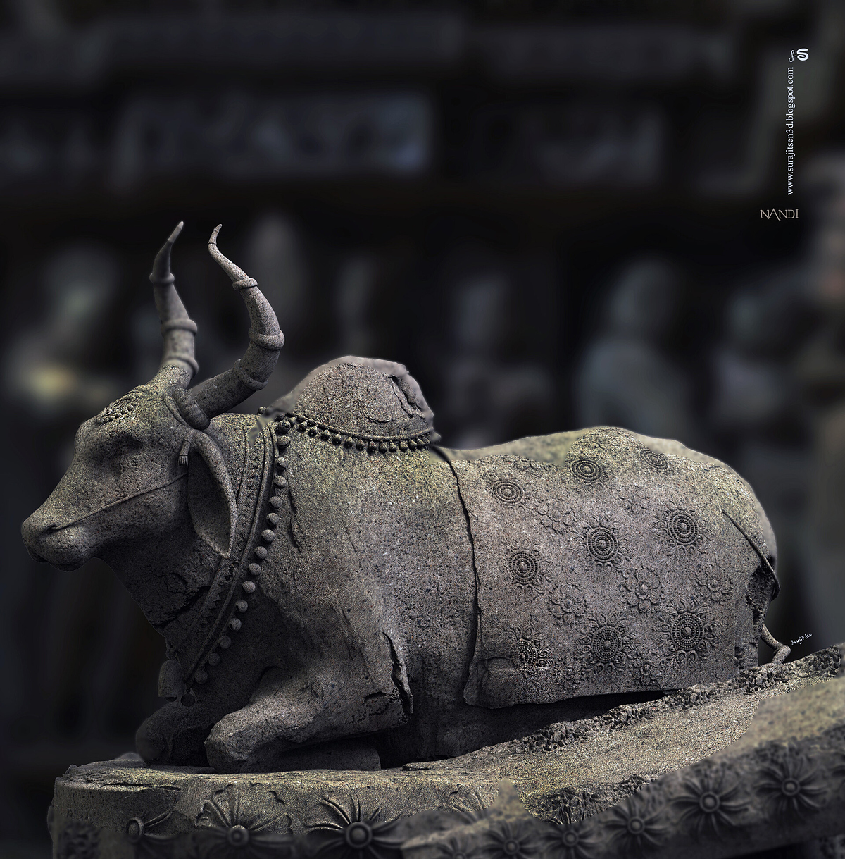 Nandi2.0_Digital_SCulpture_SurajitSen_May2020A_L
