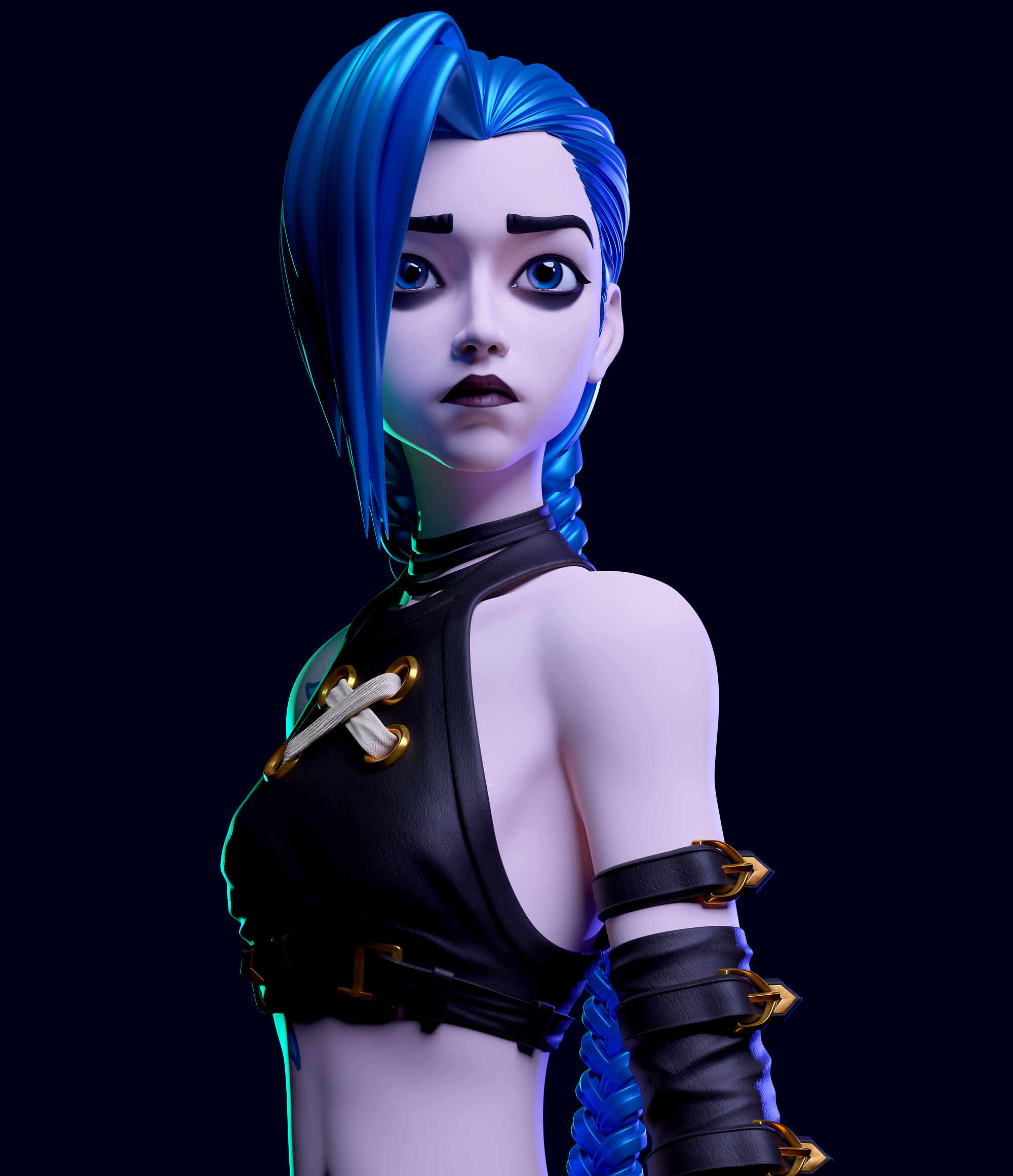 Jinx / Powder Fan Art ZBrushCentral
