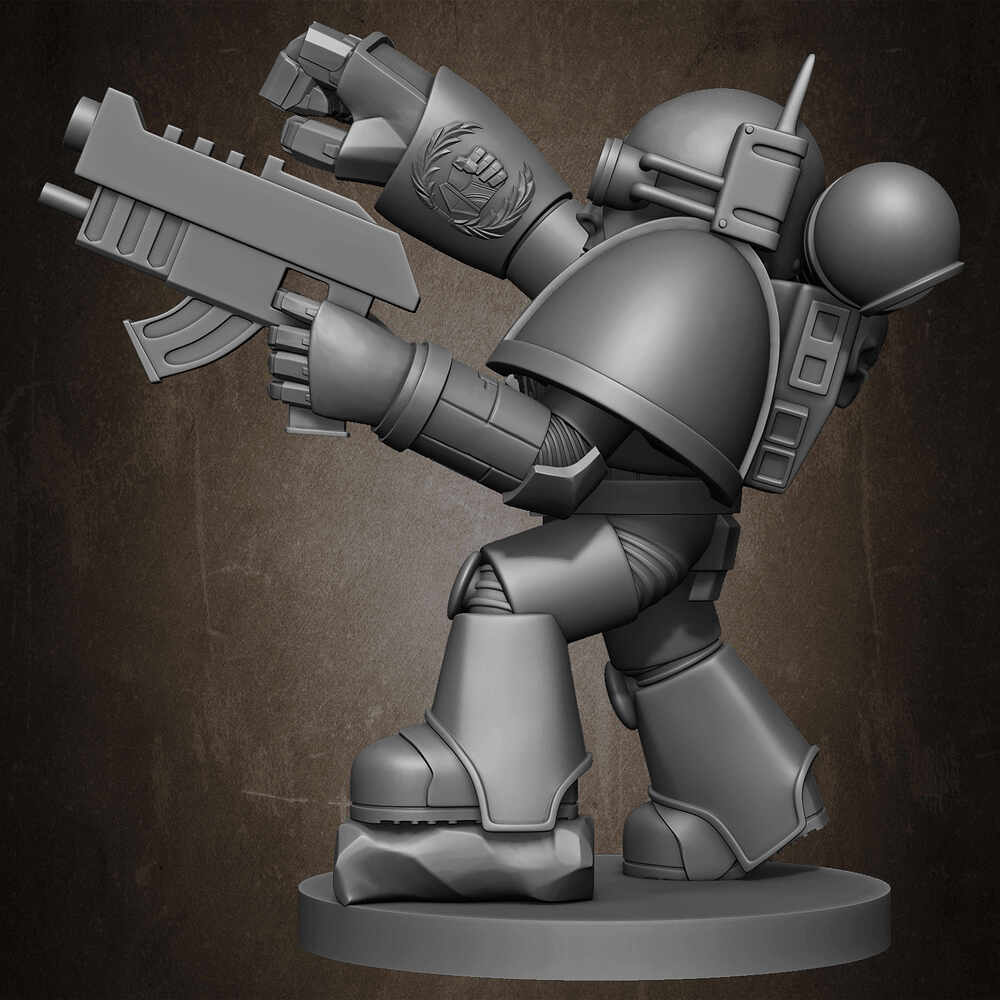 Warhammer Crimson 3D Model Sculpted by Yacine BRINIS 013