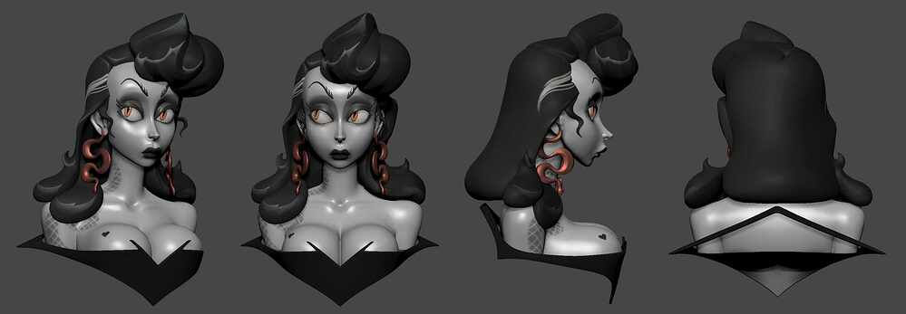 Vampire_girl_High-poly