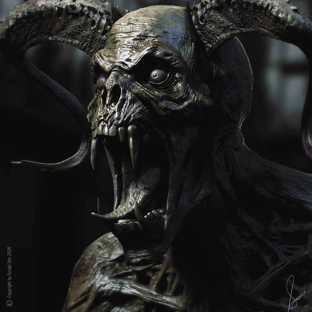 Vestige of the Damned_Digital_Sculpture_SurajitSen_April2026