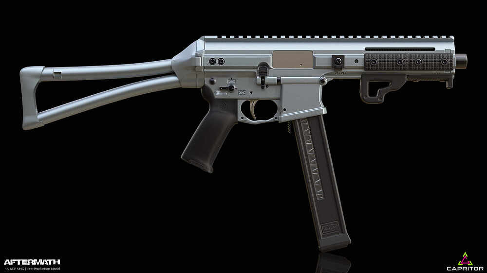 45 ACP SMG A By Capritor