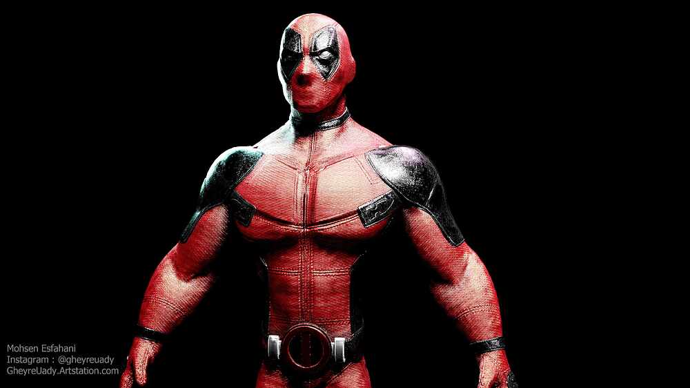 Deadpool Stylized_Arnold_GheyreUady_4PS1