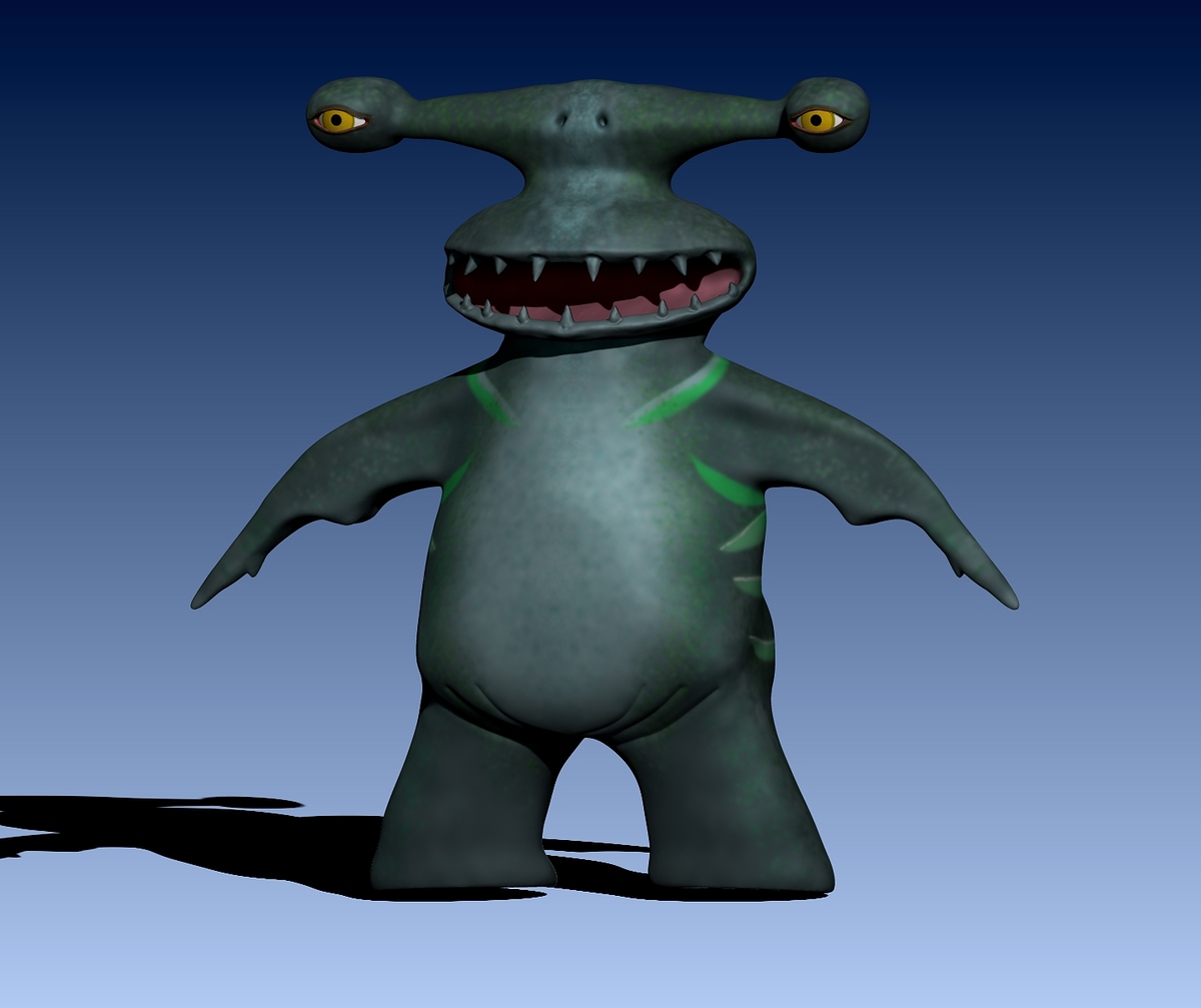 sharkboy render
