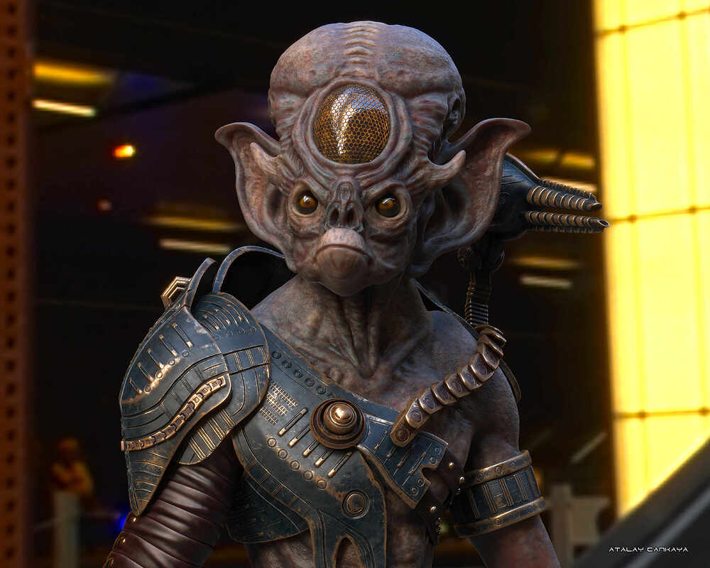 Alien Ape - HDRI 6
