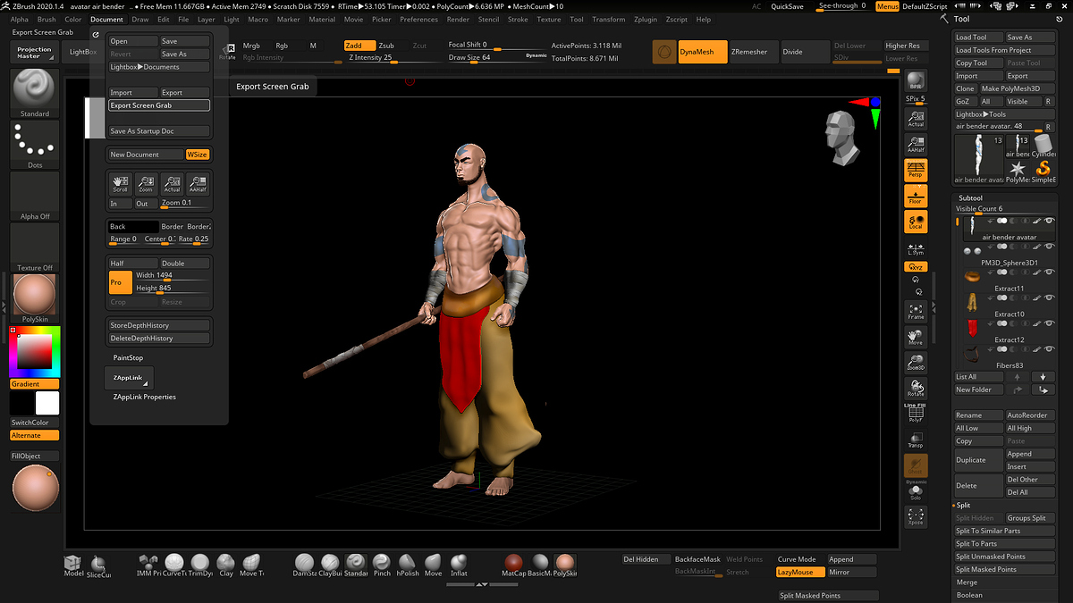 ZBrush ScreenGrab01