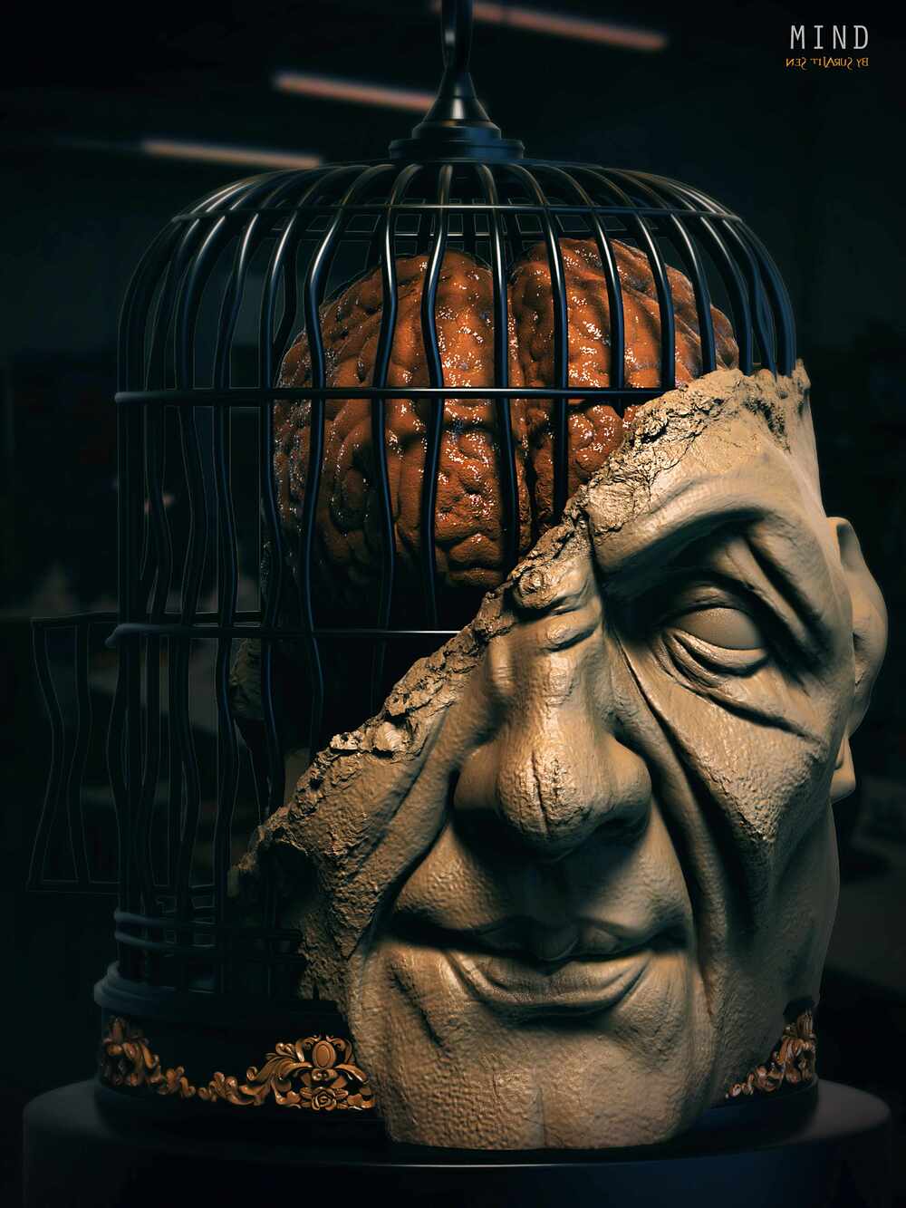 Mind_Digital_SCulpture_SurajitSen_Nov2023_A
