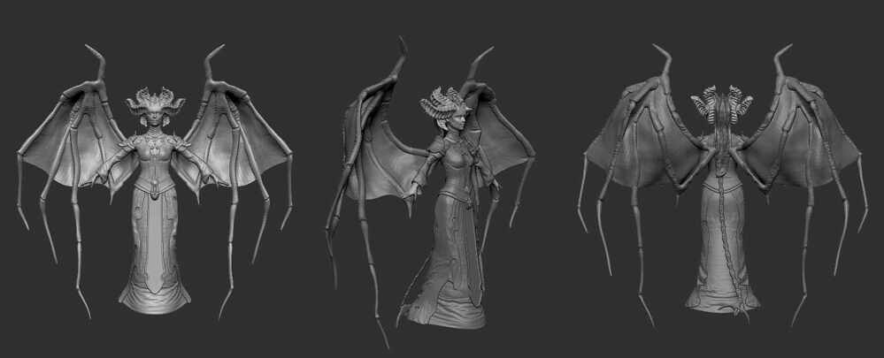lilith rendergray model