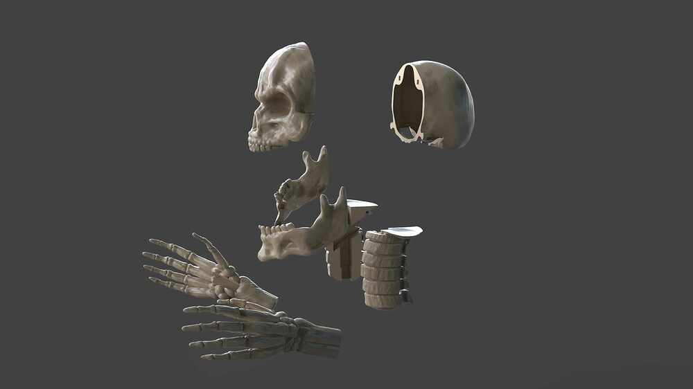 Mechatronic Parts Render.1166