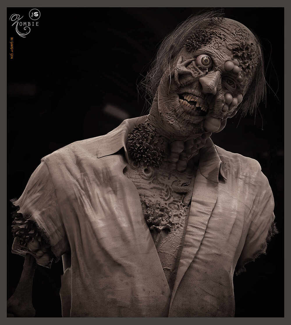 Zombie_Digital_Sculpture_Feb2023_SurajitSen_L