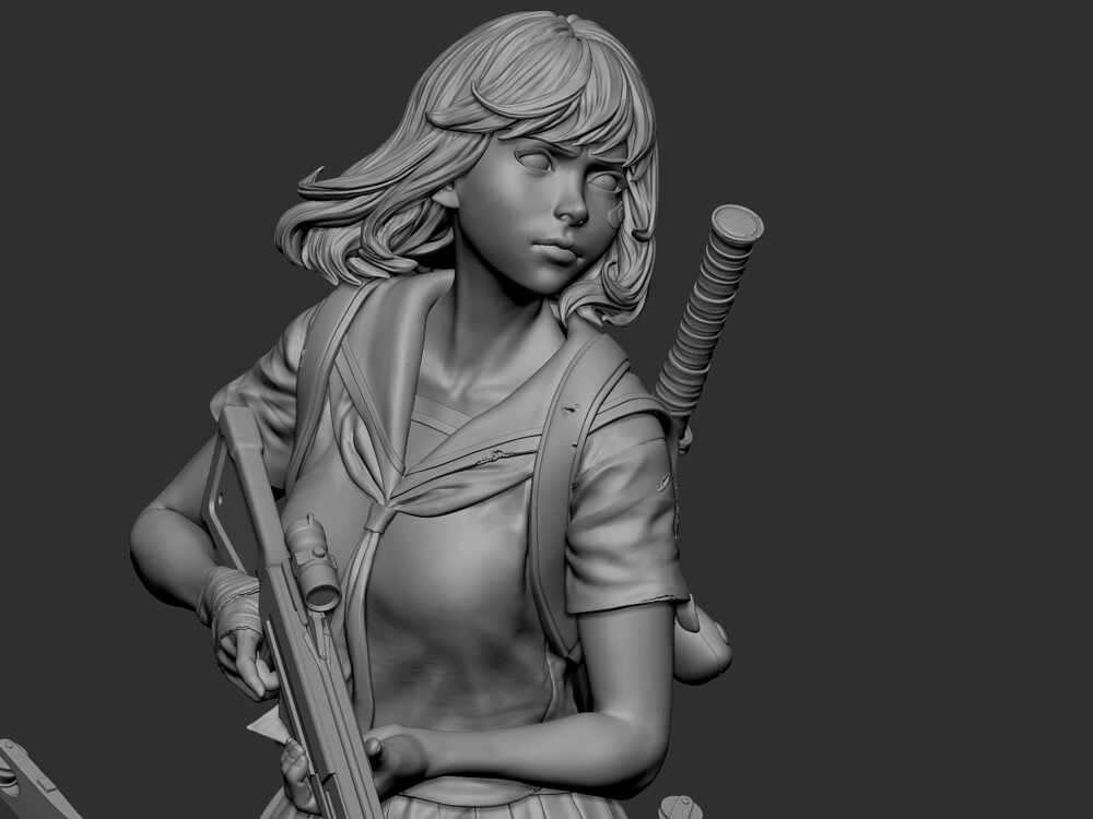 zombie girl 8