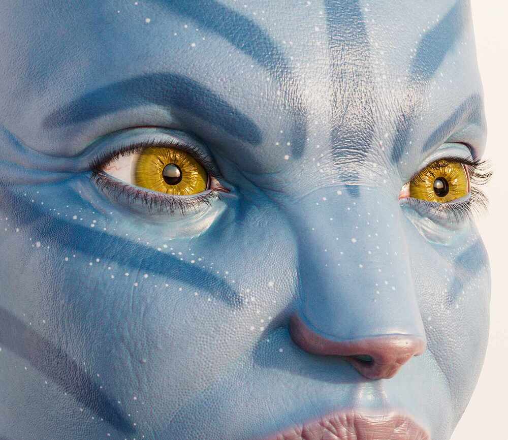 render cloe eyes