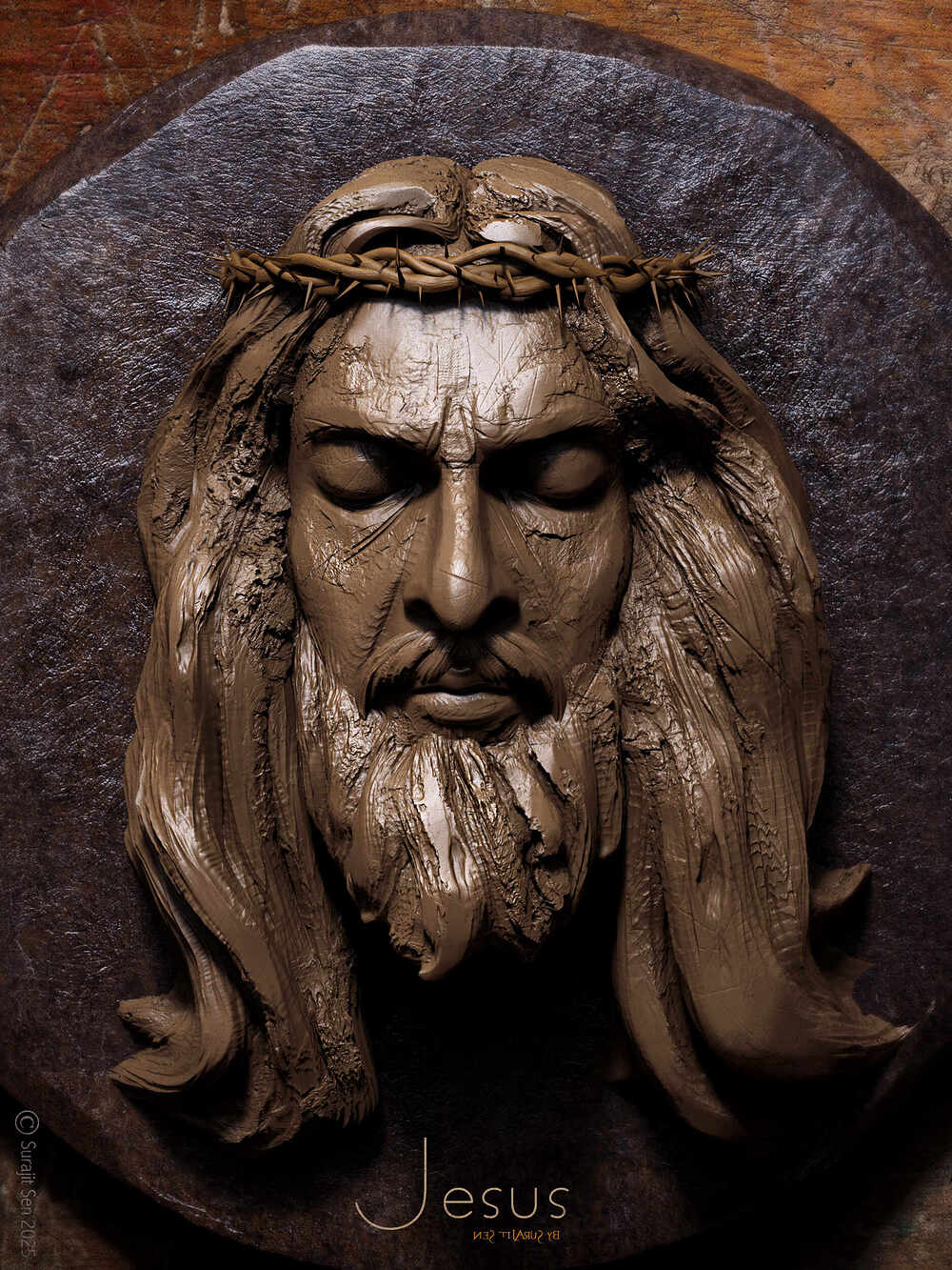 Jesus_Digital_Sculpture_SurajitSen_April2025A