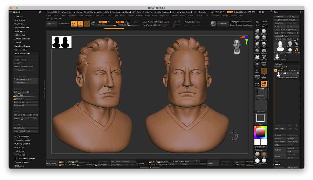 Elon-Zbrush
