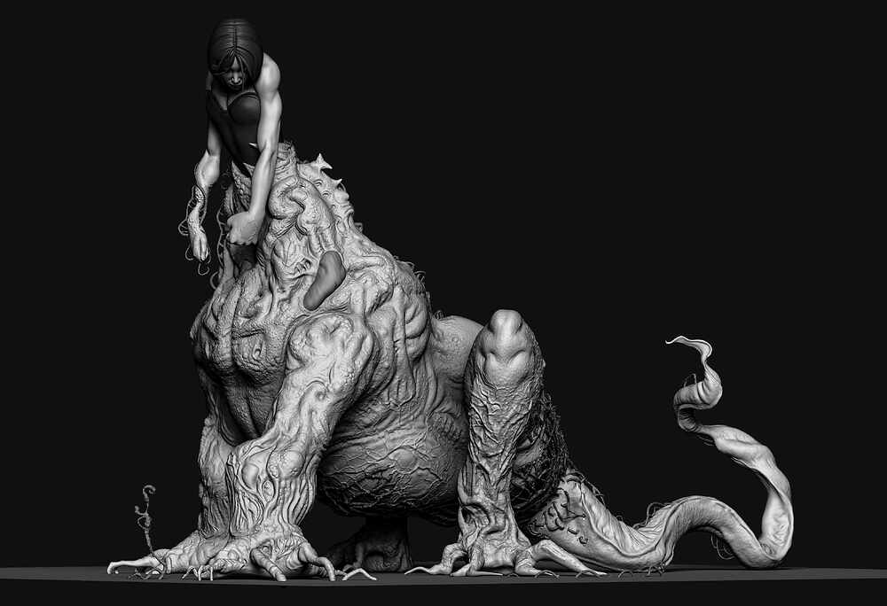 Beauty_Zbrush_Final