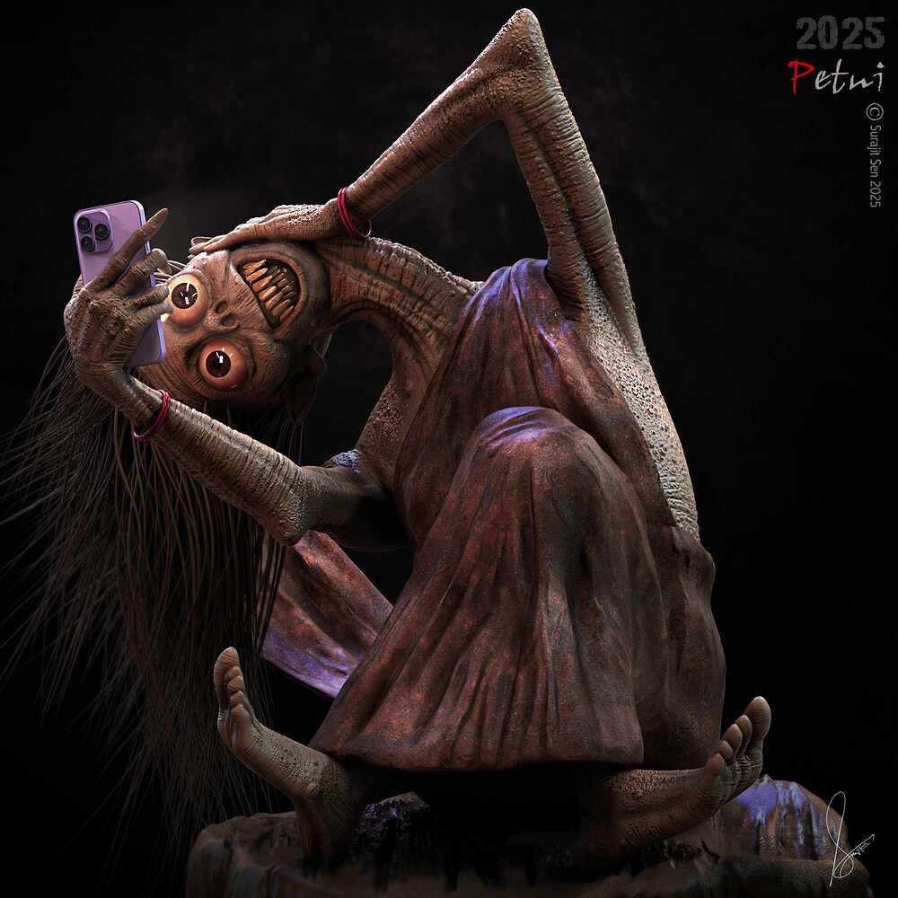 Petni_Digital_Sculpture_SurajitSen_Oct2025