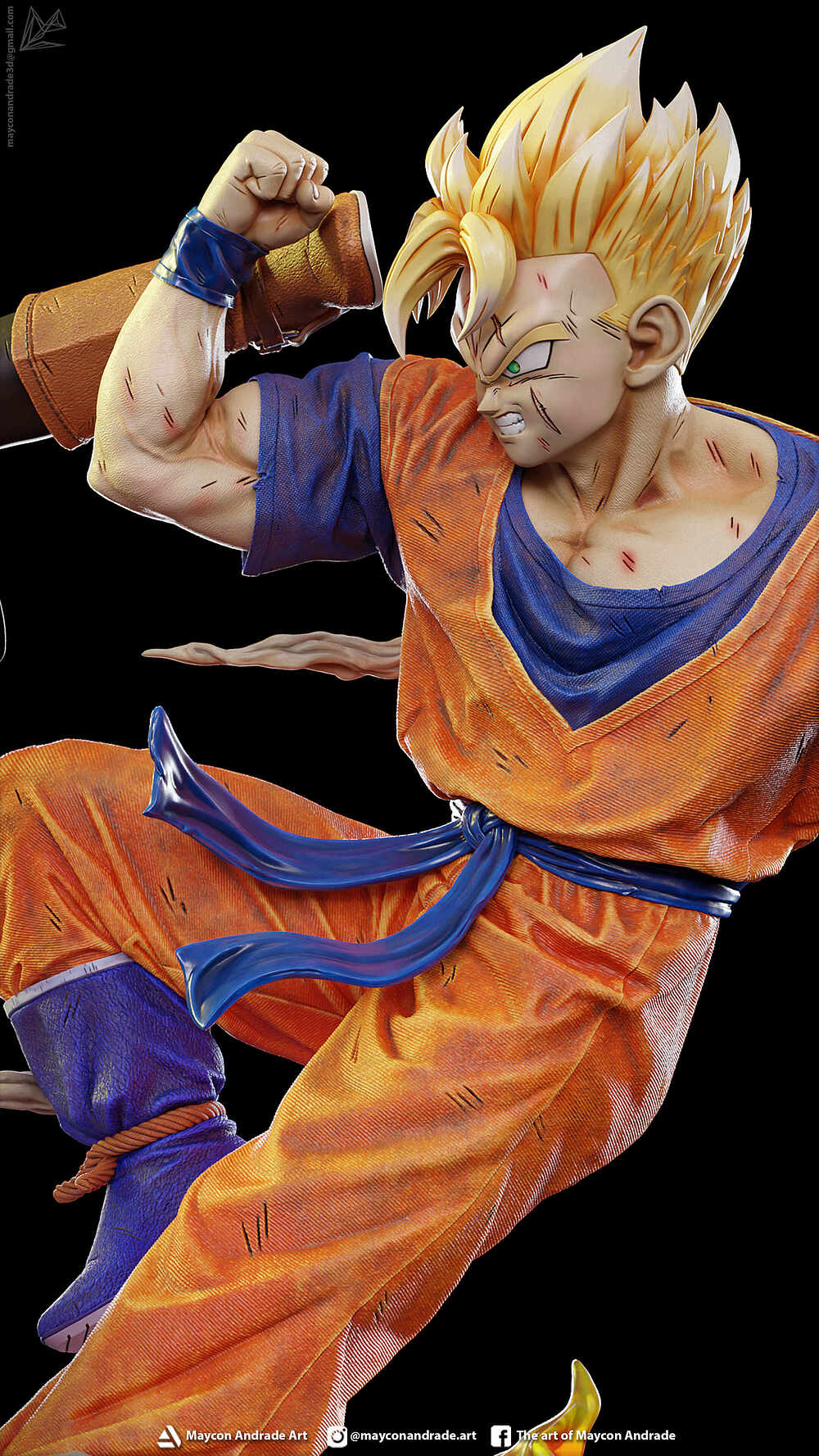 Future Gohan Vs Androids WallPapers 04