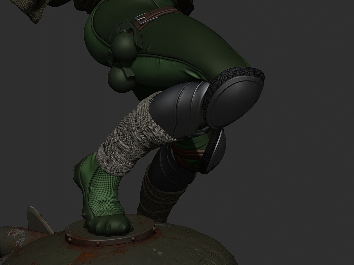 right leg