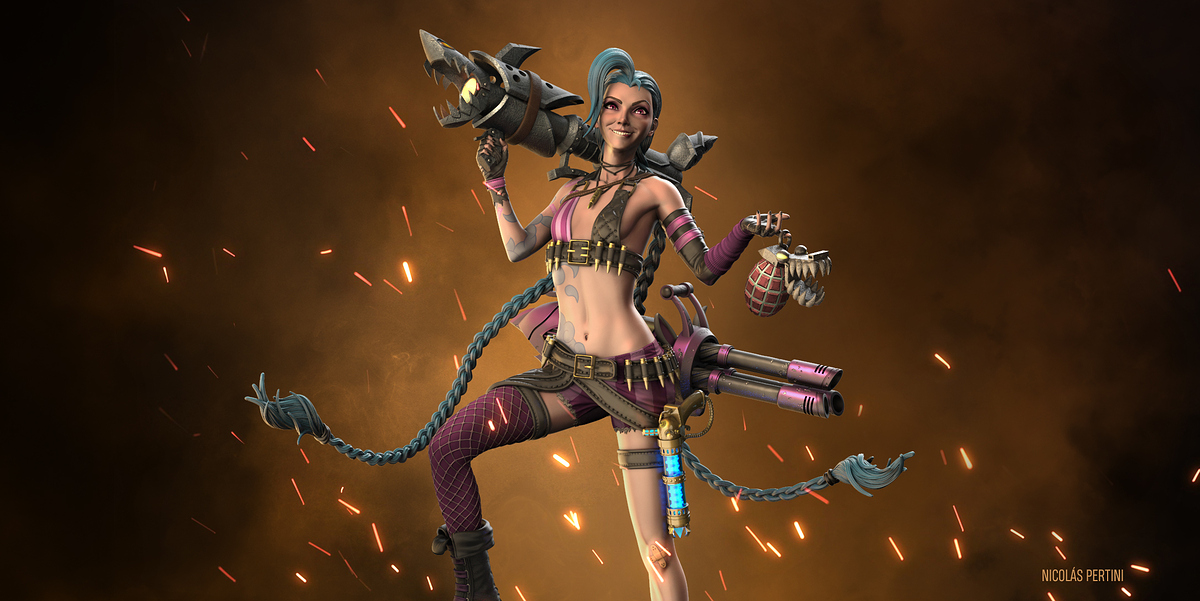 01 Jinx render