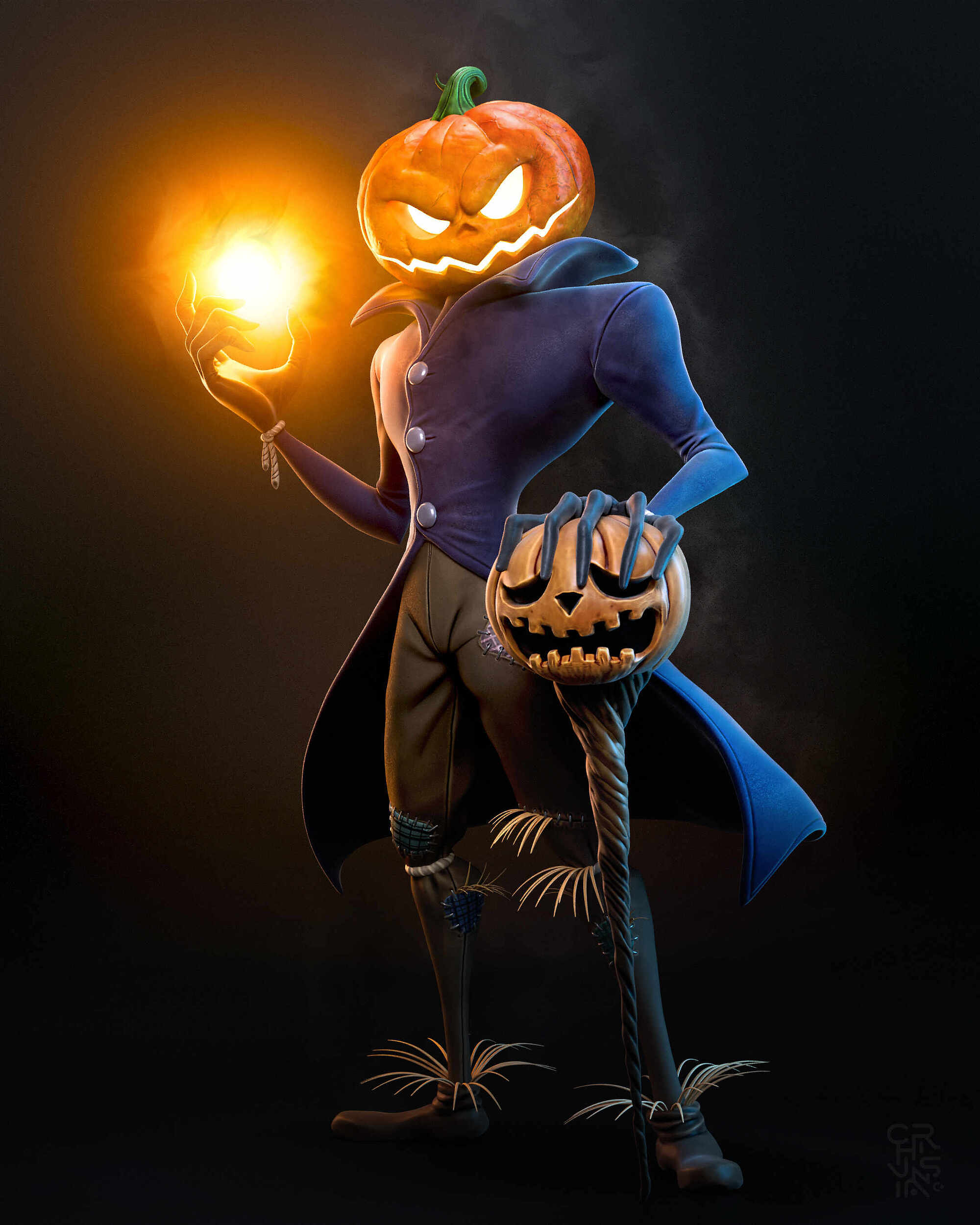 pumpkin-king-zbrushcentral