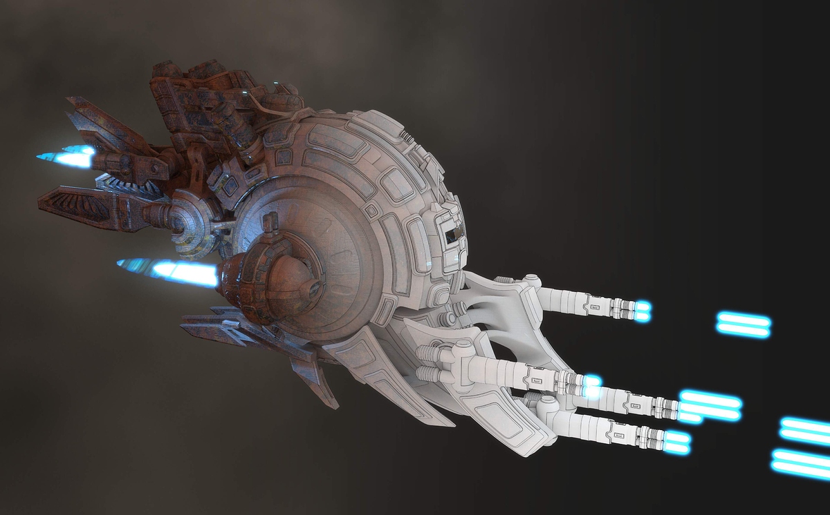 space craft junker gunner 1