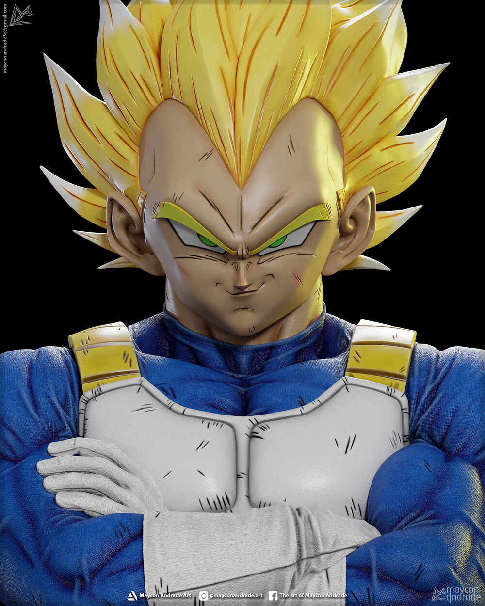 Vegeta Armor Instagram 06