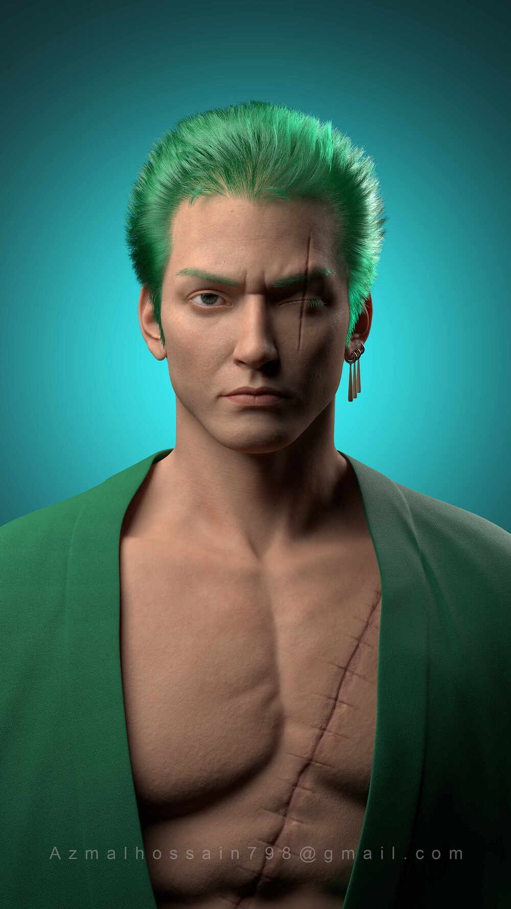 Realistic zoro