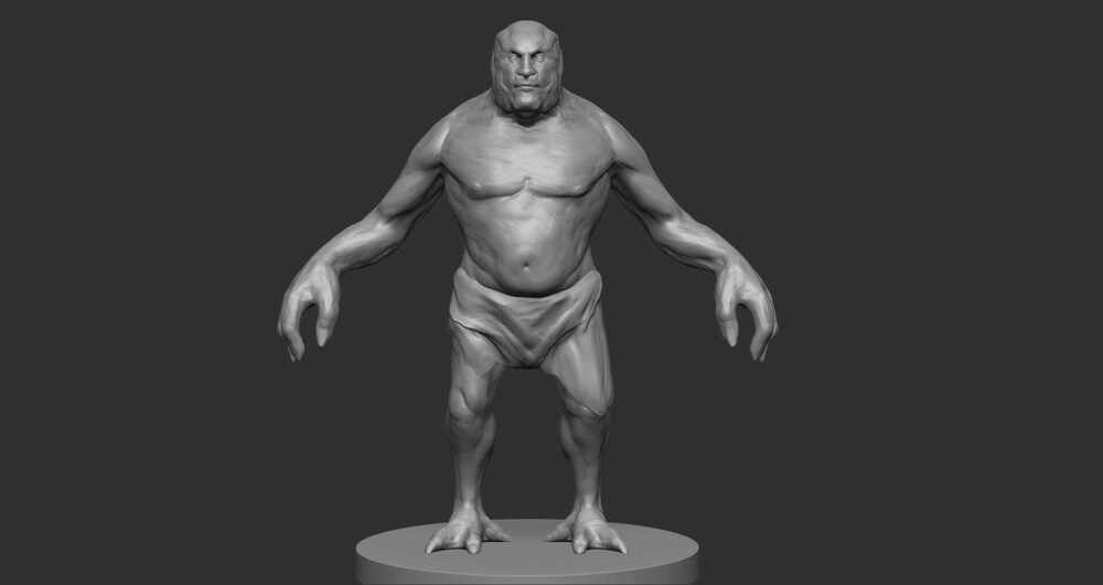 Zbrush sculpt off