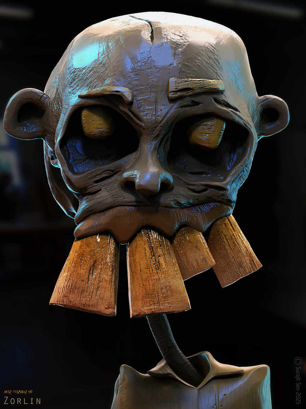 Zorlin_Creature_Digital_Sculpture_SurajitSen_Feb2025
