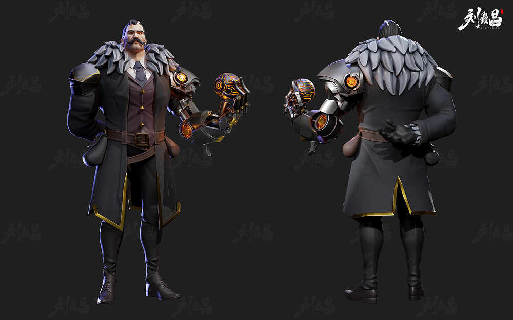 Gentleman_Render02_带水印