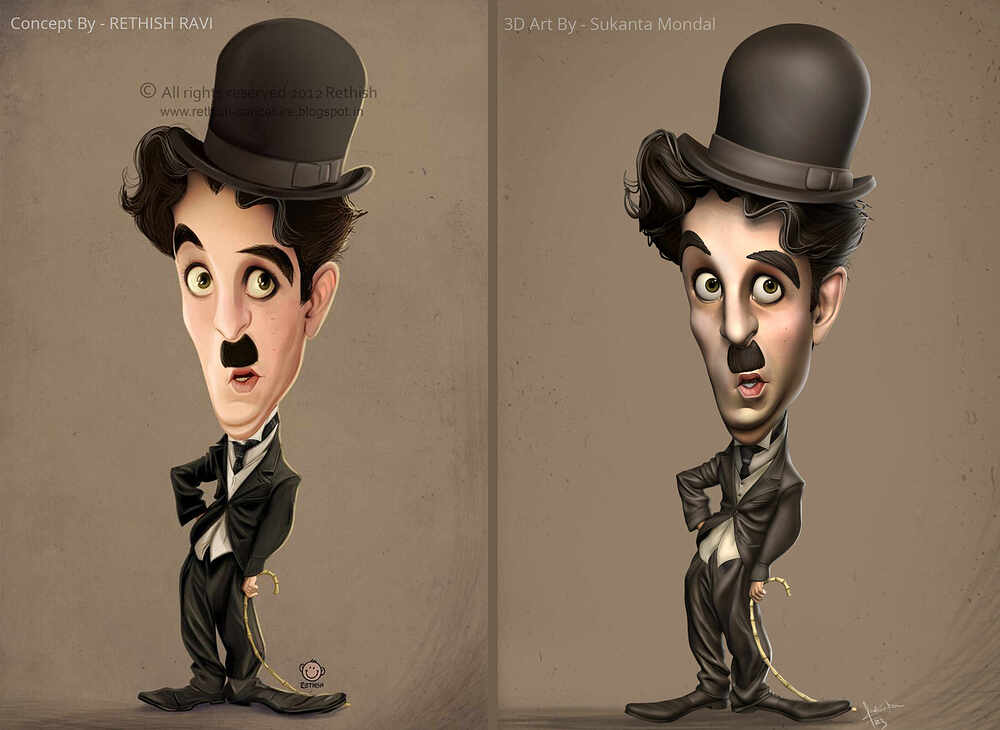 Charlie Chaplin_Sukanta_mondal_06